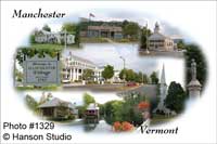 Manchester, VT - Collage